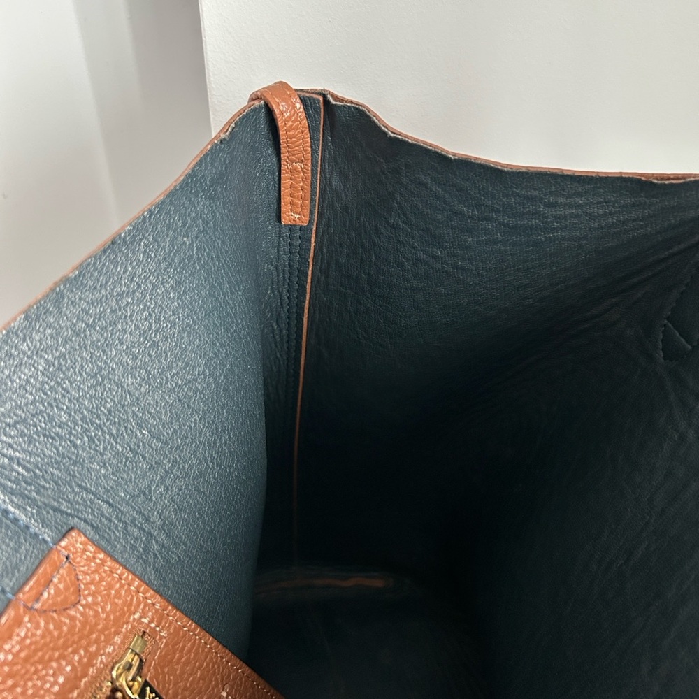 Cuyana Brown Leather Tote Bag - Picture 11 of 11